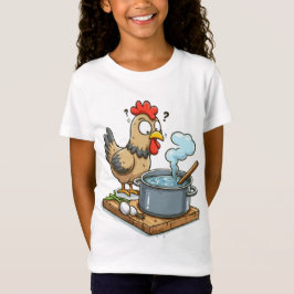Funny Cooking Chicken Schürze - Hen Making Soul T-Shirt