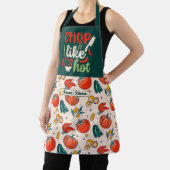 Funny Cooking Chop, als ob es heißes Gemüse-Muster Schürze (InSitu)