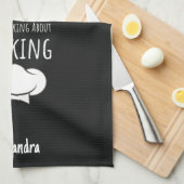 Funny Cooking Gifts Chefs Cooks Men Women Custom Geschirrtuch (Viertel Falte)