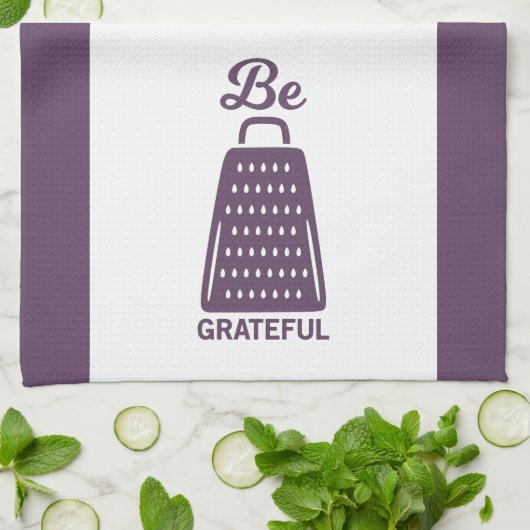 Funny Cooking ist dankbar Geschirrtuch (Gefaltet)