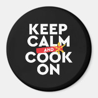Funny Cooking Koch Behalte Ruhe und Kochen auf
