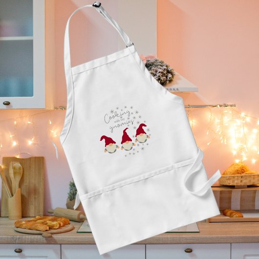 Funny Cooking mit meinem Gnomies Holidays Design A Schürze