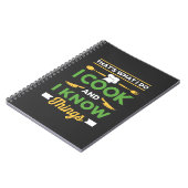 Funny Cooking Notizblock (Linke Seite)