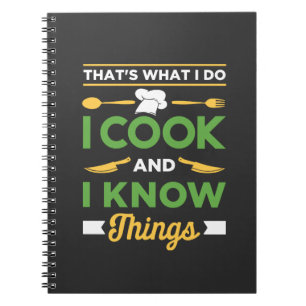 Funny Cooking Notizblock