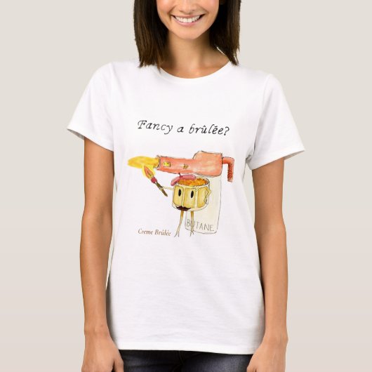 Funny Cooking Zitat T-Shirt (Vorderseite)