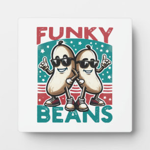 Funny Cool Beans Fotoplatte