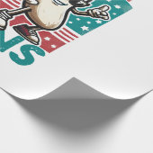 Funny Cool Beans Geschenkpapier (Ecke)