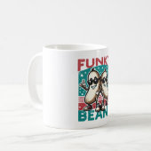 Funny Cool Beans Kaffeetasse (Vorderseite Links)