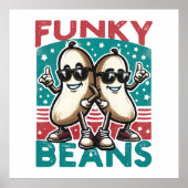 Funny Cool Beans Poster (Vorne)