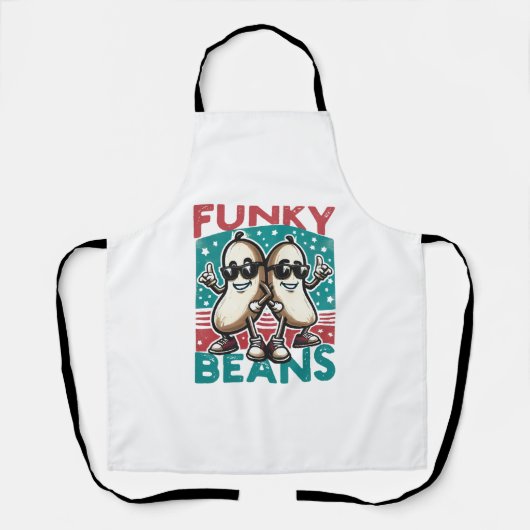 Funny Cool Beans Schürze (Vorderseite)