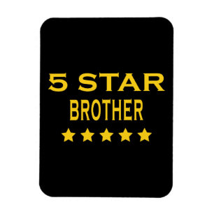 Funny Cool Brothers : Fünf-Sterne-Brüder Magnet