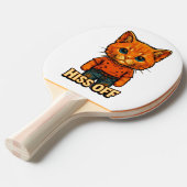 Funny Cool  Cat Quote Tee Tischtennis Schläger (Vorderseite)