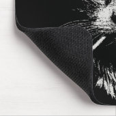 Funny Cool Cat Smoking Funny Meme Cigarette Cat Ga Mousepad (Ecke)