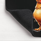 Funny Cool Chicken Sungles Caw F Humor For Men Wom Mousepad (Ecke)