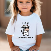Funny Cool Cow Moo I Bin Legendary White Baby T-shirt