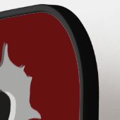 Funny Cool Design 3 (Drei) hält Personalisiert Pickleball Schläger (Linke Seite)