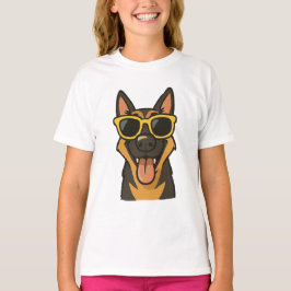 Funny Cool Dog Kids T-Shirt