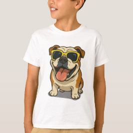 Funny Cool Dog Kids T-Shirt