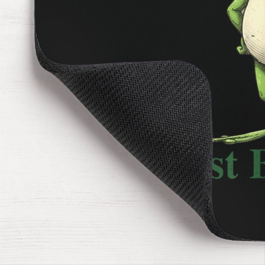 Funny Cool Frog Graphic Sometimes I Just Be Fartin Mousepad (Ecke)