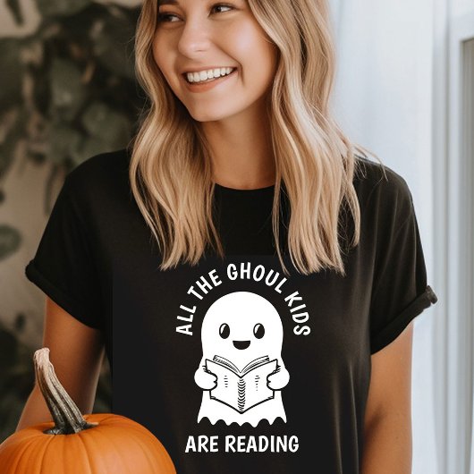 Funny Cool Ghost GHOUL Kinder lesen T-Shirt