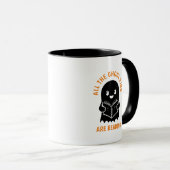 Funny Cool Ghost GHOUL Kinder lesen Tasse (VorderseiteRechts)