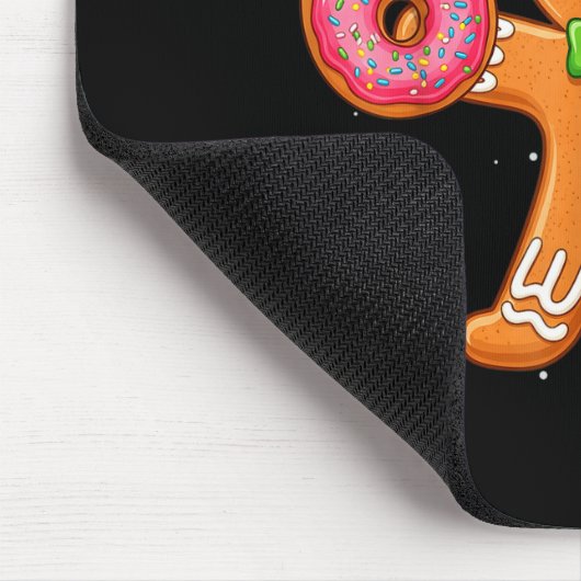 Funny Cool Gingerbread Six Seven 67 Ice Cream Drip Mousepad (Ecke)