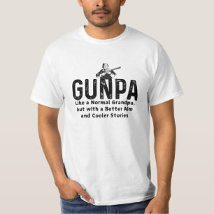 Funny Cool Grandpa Hunter Bessere Geschichten T-Shirt