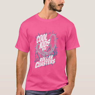 Funny Cool Kid Kids Ride Roller Untersetzer, Vater T-Shirt