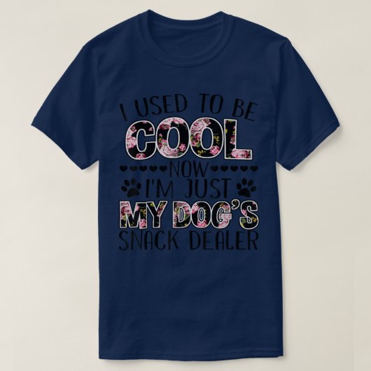 Funny Cool mein Hunde Snack Dealer Geschenk für Pu T-Shirt (Design vorne)