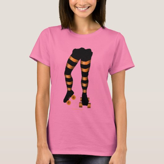 Funny cool Roller Skater T - Shirt Design (Vorderseite)