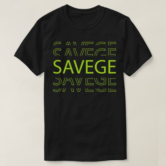 Funny cool Savage Retro für Jungs Kindergeschenk T-Shirt (Design vorne)