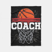 Funny Cool Sketll Coaching Designs Sketll Coach  Fleecedecke (Vorderseite)