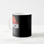 Funny Cool Sketll Coaching Designs Sketll Coach Kaffeetasse (Vorderseite Links)