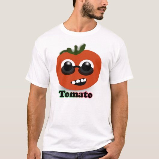 Funny, cool tomato T-Shirt (Vorderseite)