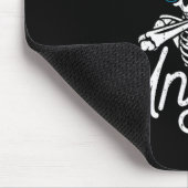 Funny Cool Uncles Club Shirt Funny Skeleton Uncle  Mousepad (Ecke)