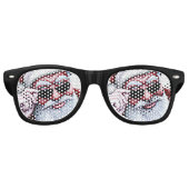 Funny Cooler Weihnachtsmann in Sonnenbrille Weihna (Vorderseite)