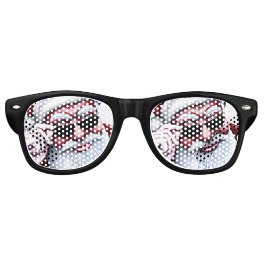 Funny Cooler Weihnachtsmann in Sonnenbrille Weihna (Vorderseite)