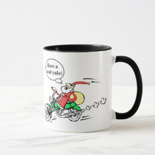 Funny Cooles Weihnachten Weihnachten  Rafting Moto Tasse