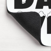 Funny Coolest Dad Ever Father's Day Mouse Pad Mousepad (Ecke)