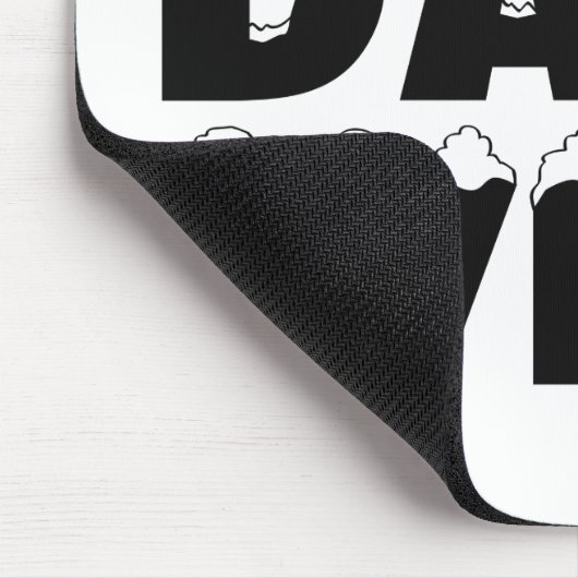 Funny Coolest Dad Ever Father's Day Mouse Pad Mousepad (Ecke)