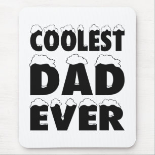 Funny Coolest Dad Ever Father's Day Mouse Pad Mousepad