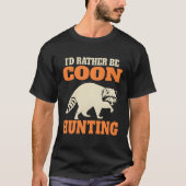 Funny Coon Hunting T-Shirt (Vorderseite)