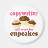 Funny Copywriter Magnet (Vorne)