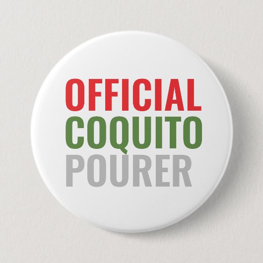 Funny Coquito Button (Vorderseite)