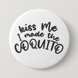 Funny Coquito Button