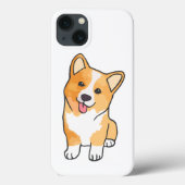 Funny Corgi Case-Mate iPhone Hülle (Rückseite)