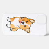 Funny Corgi Case-Mate iPhone Hülle (Rückseite (Horizontal))