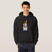 Funny Corgi Christmas Hoodie (Vorne ganz)