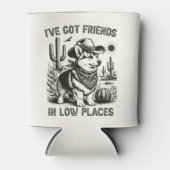 Funny Corgi Cowboy Can Cooler Dosenkühler (Vorderseite)