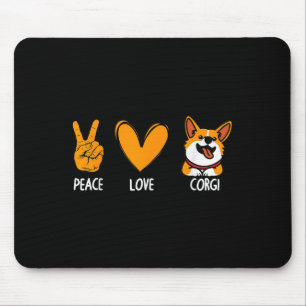 Funny Corgi Design für Männer Frauen Kinder Hundeh Mousepad